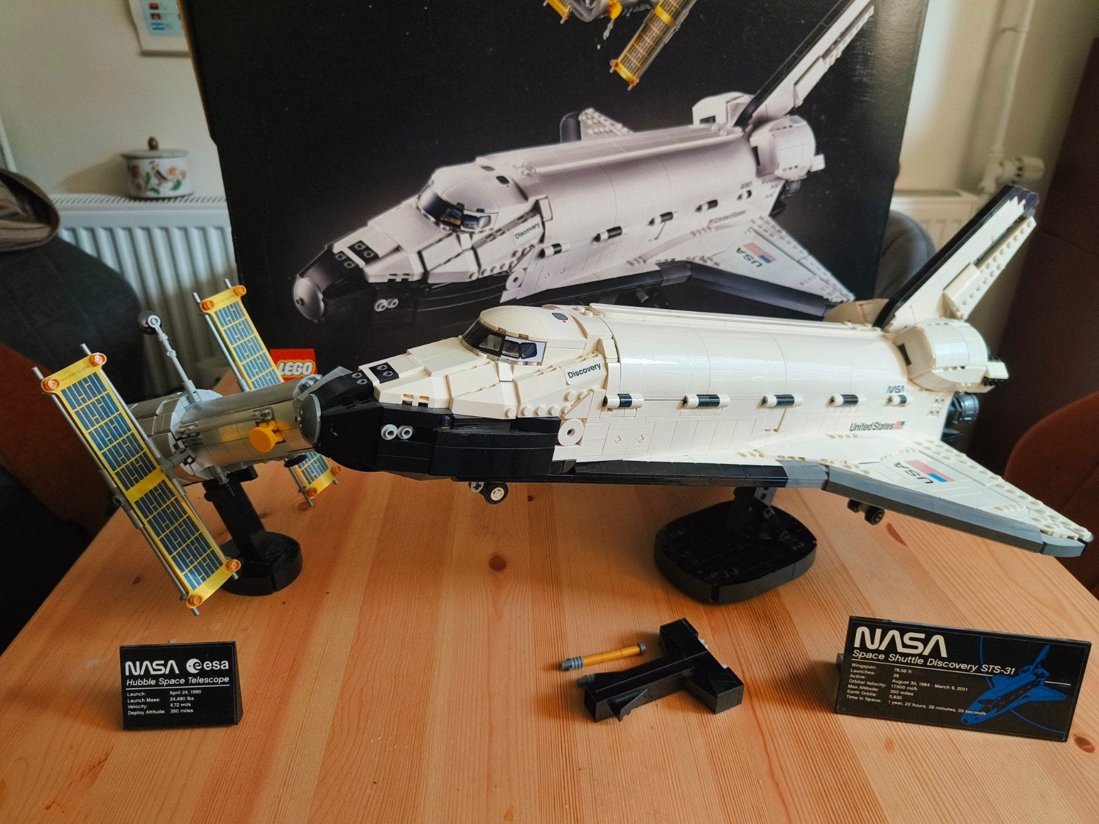 Lego NASA Space Shuttle Discovery 10283 Gebruikt, Ophalen, Gebruikt, Lego, Icons