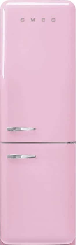 Smeg FAB32RPK5 koel-vriescombinatie Vrijstaand 331 l Roze, Witgoed en Apparatuur, Koelkasten en IJskasten, Triple J Online, Info@triplejonline.nl