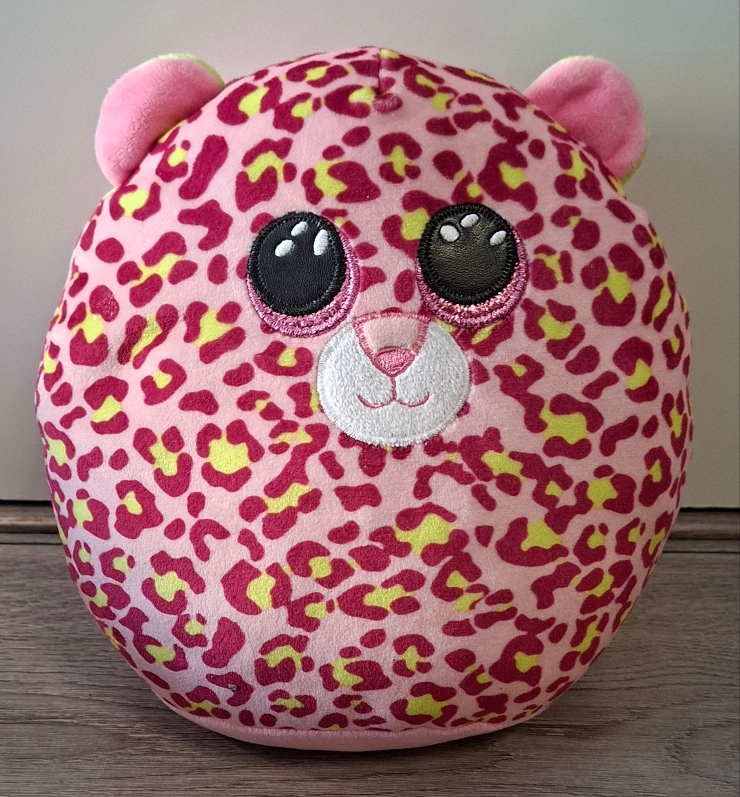 ty beanie boo kussen panter laisey 24 cm, Overige karakters, Overige typen, Ophalen of Verzenden, Zo goed als nieuw