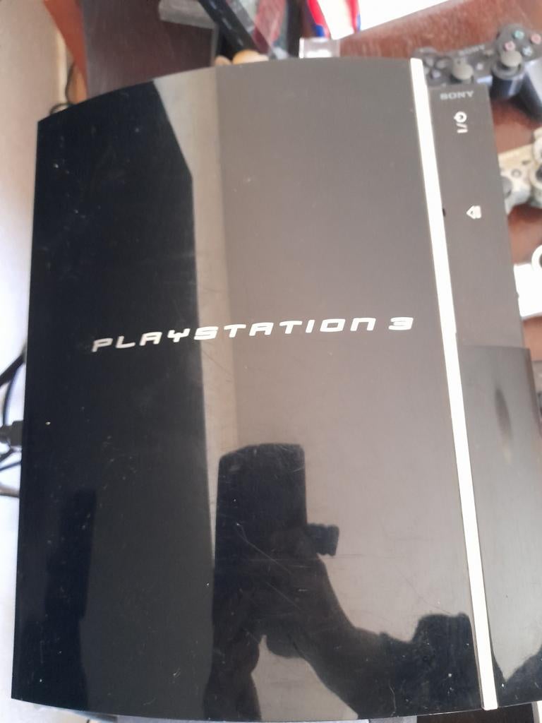 Playstation 3 inclusief toebehoren, Spelcomputers en Games, Spelcomputers | Sony PlayStation 3, Ophalen, Phat, Met 3 controllers of meer