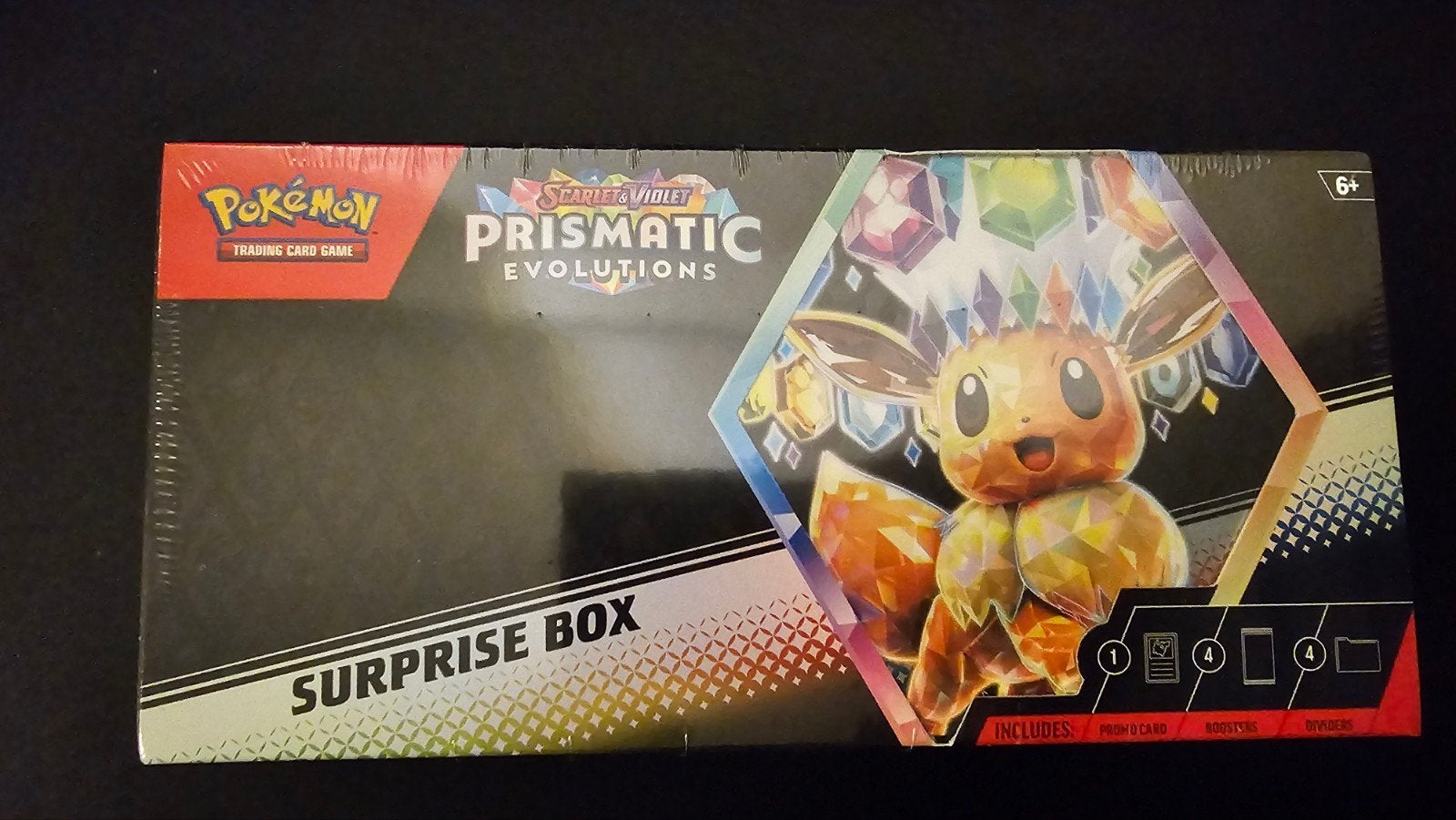 Prismatic Evolutions Surprise Box, Ophalen of Verzenden, Nieuw, Boosterbox, Foil