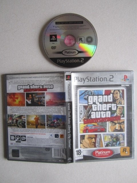 GTA Grand Theft Auto PS2 Playstation 2, Avontuur en Actie, Gebruikt, Vanaf 18 jaar, 1 speler