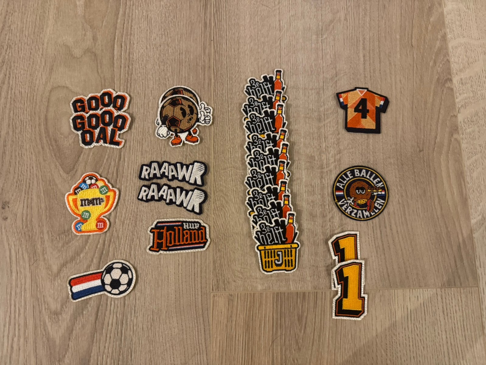 Jumbo juich emblemen, Ophalen of Verzenden, Zo goed als nieuw, Plaatje