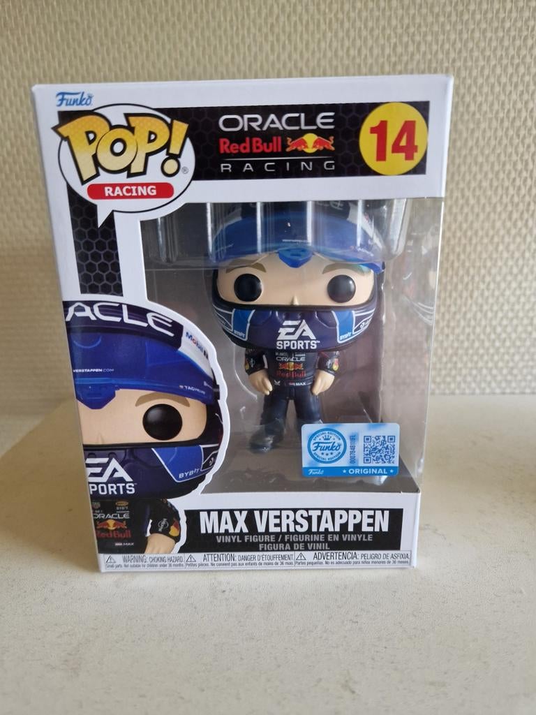 Te koop max verstappen funko pop, Verzenden, Nieuw, Formule 1