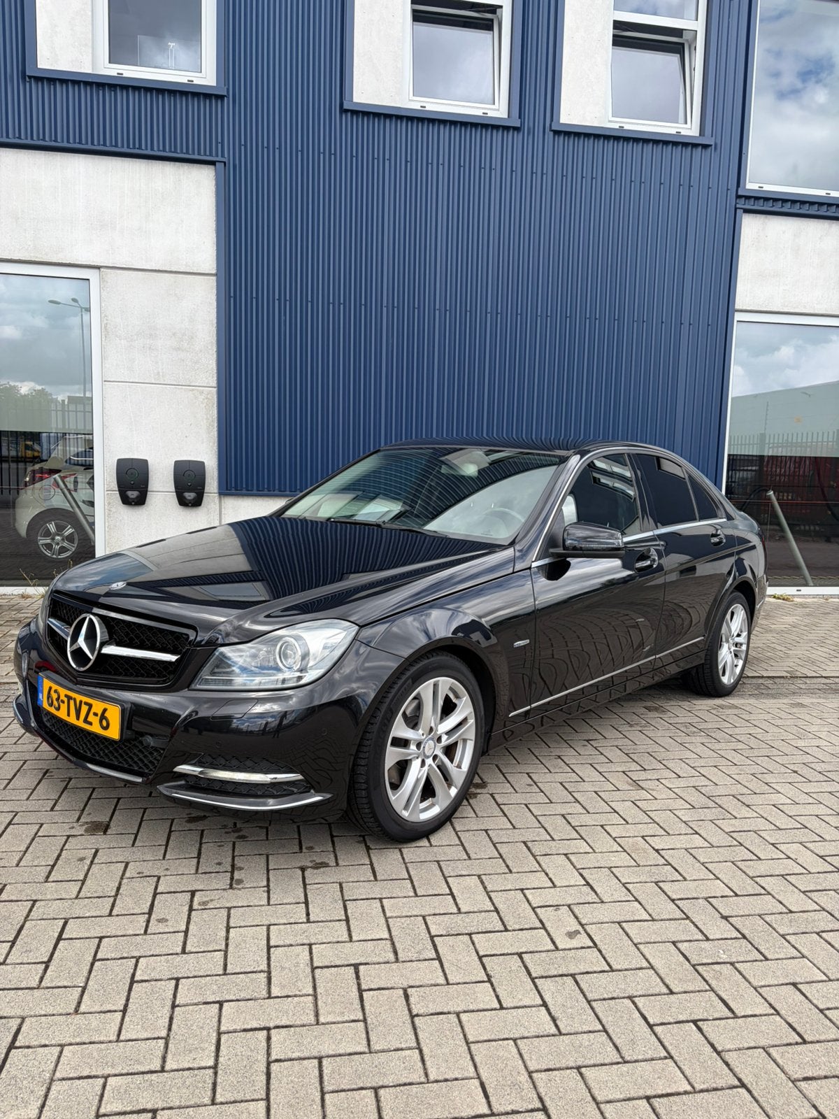 Mercedes-Benz C-Klasse C180 BE Aut7 2012 Zwart, Automaat, 745 kg, 1800 kg, 1796 cc
