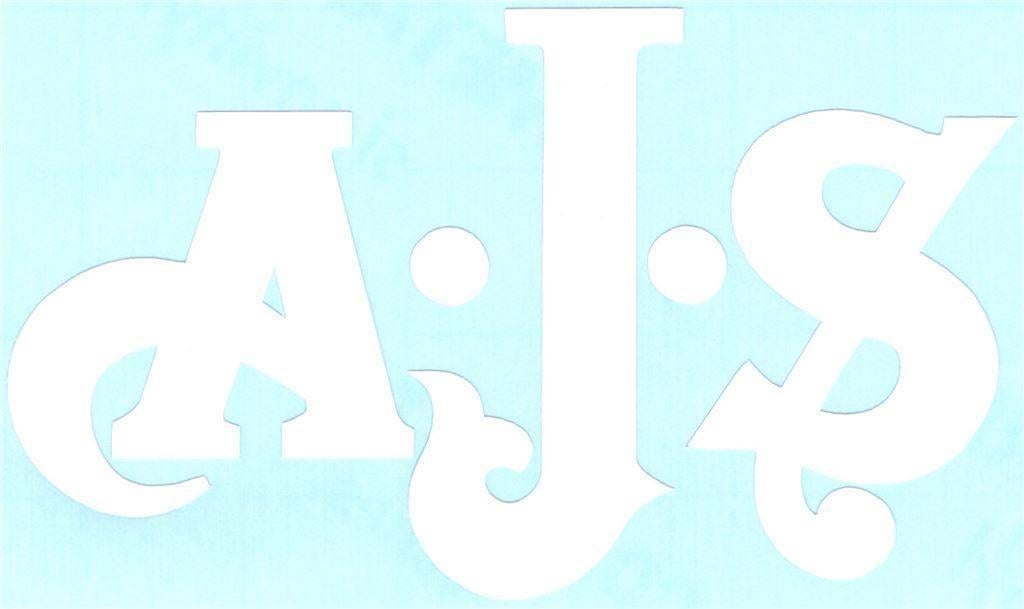 AJS sticker #3, Ophalen of Verzenden