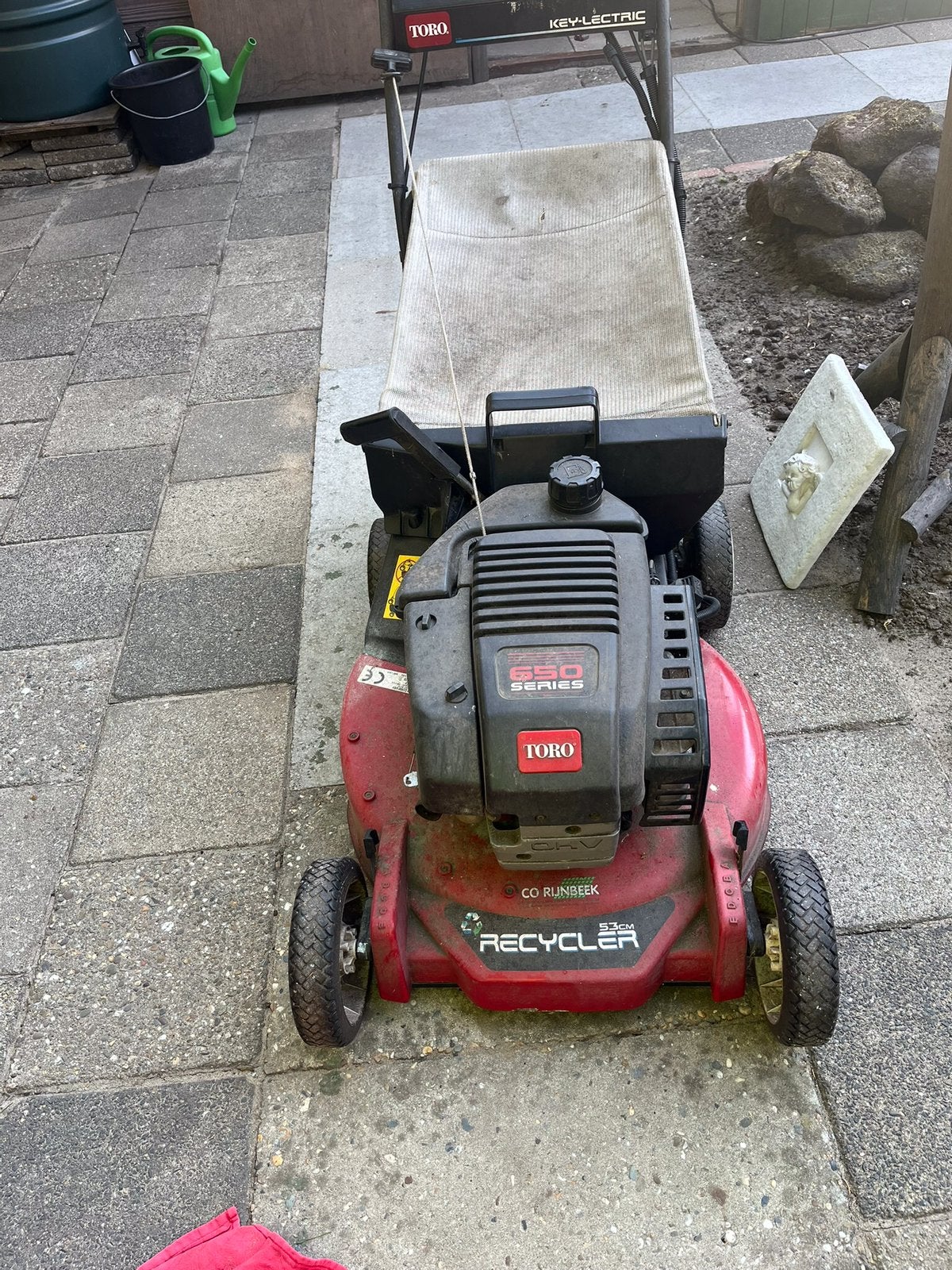 Motor grasmaaier, Ophalen, Zo goed als nieuw