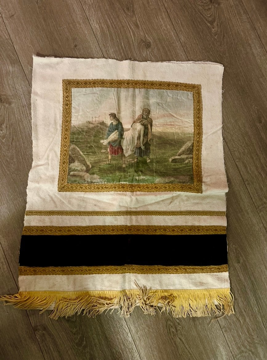 Originele religieuze vaandel, Ophalen of Verzenden