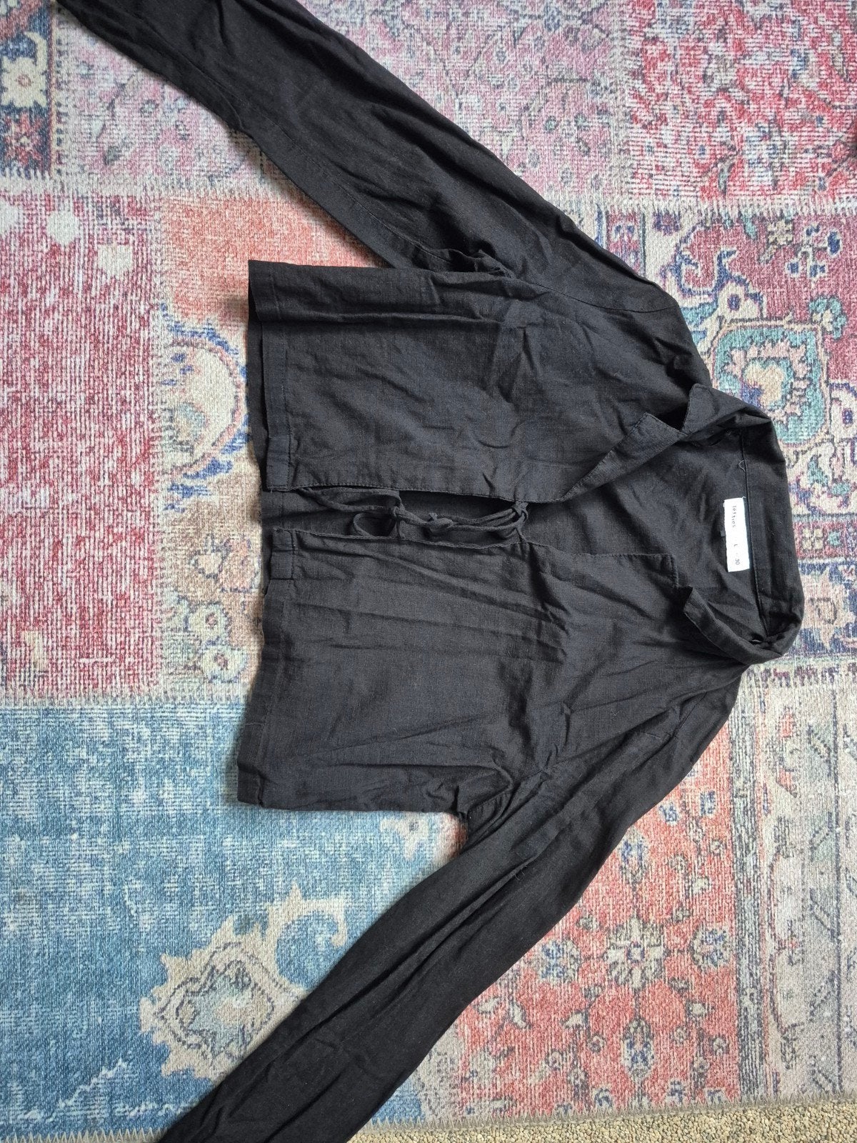 Nieuw Zwart Katoenen Blouse van Lefties, Maat L, Kleding | Dames, Verzenden, Zwart, Maat 42/44 (L), Nieuw