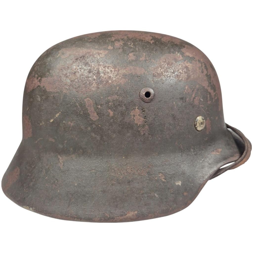 Wo2 Duitse m35 SD Heer helm, Verzamelen, -, -, Ophalen of Verzenden, Duitsland