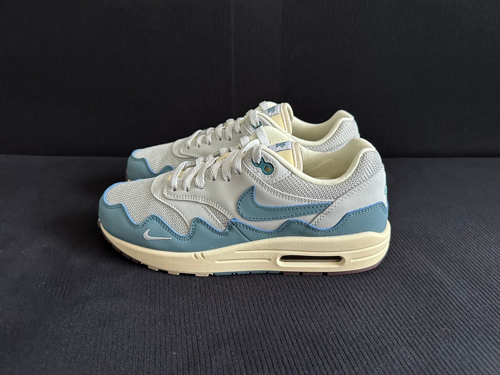 Patta x Nike Air Max 1 / The Wave “Aqua” / Maat 41, Blauw, Nieuw, Ophalen of Verzenden, Sneakers of Gympen