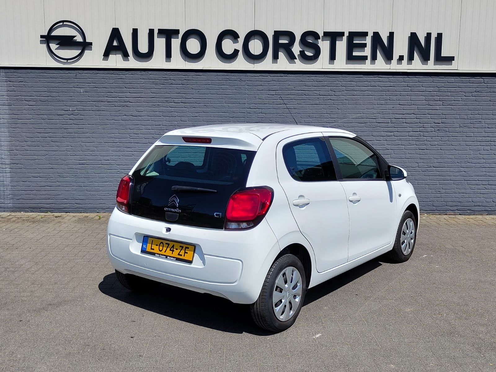 Citroën C1 1.0 VTi 5Drs Airco Bluetooth Centrale vergrendel, Voorwielaandrijving, Stof, Gebruikt, 4 stoelen