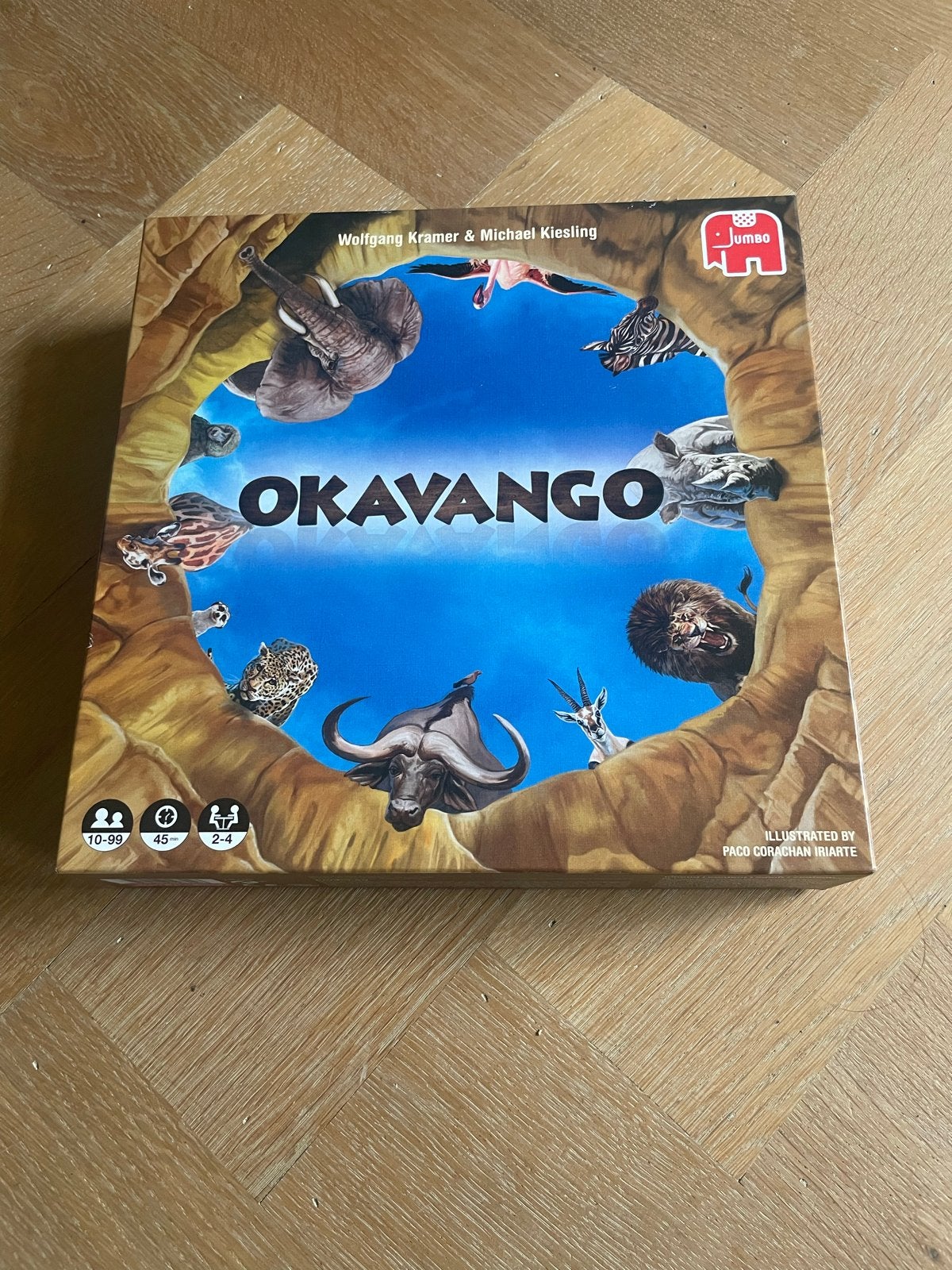 Okavango bordspel - Nieuw in doos - Jumbo, Hobby en Vrije tijd, Gezelschapsspellen | Bordspellen, Drie of vier spelers, Ophalen