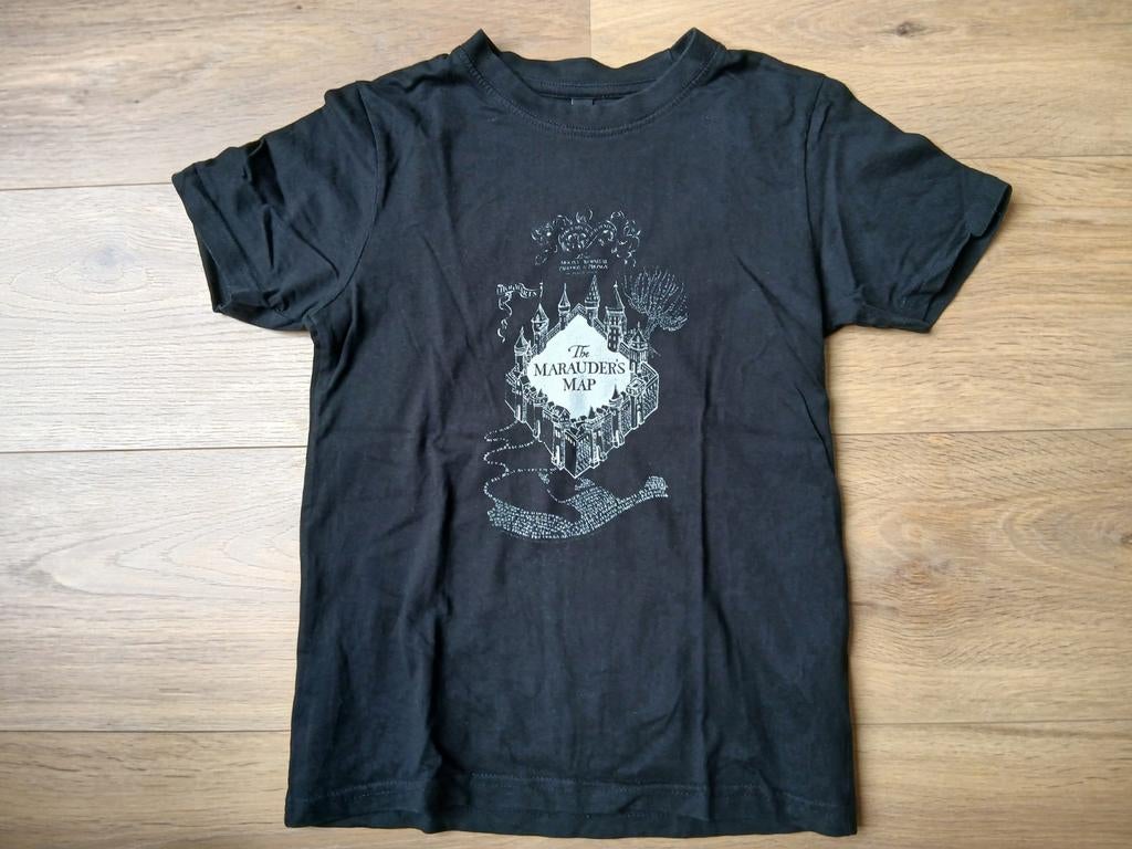 Harry Potter t-shirt - de sluipwegwijzer - maat 134/140, Harry potter, Jongen of Meisje, Ophalen of Verzenden, Zo goed als nieuw