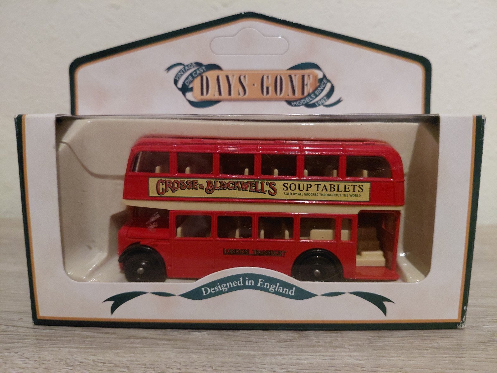 'Crosse & Blackwell' Bristol Lodekka dubbeldekker, Verzenden, Nieuw, Groter dan 1:32, Overige merken