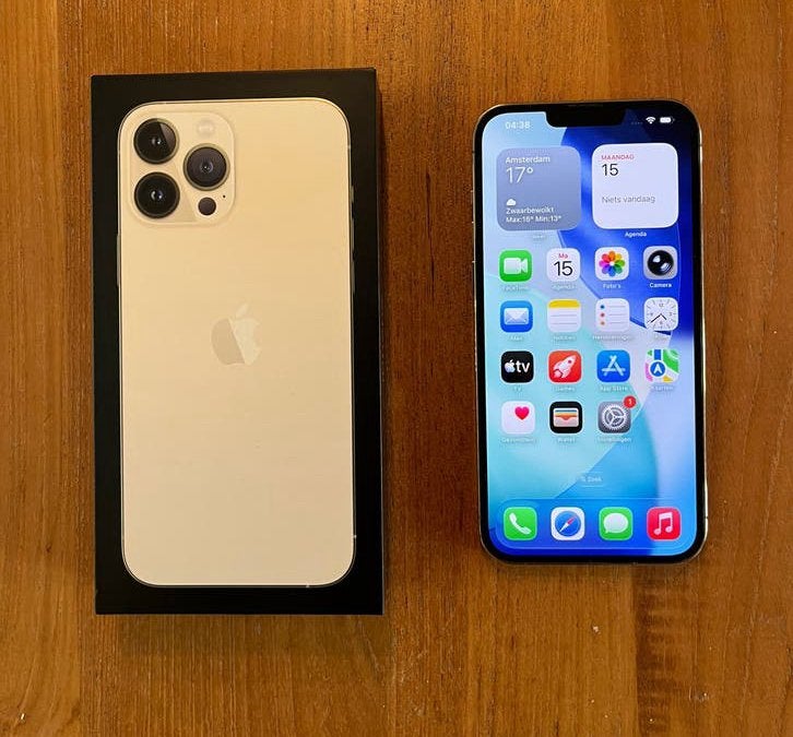 Apple Iphone 13 Pro Max | Nieuwstaat! | Batterij 85% | 128GB, 128 GB, Ophalen of Verzenden, Zonder simlock, Grijs