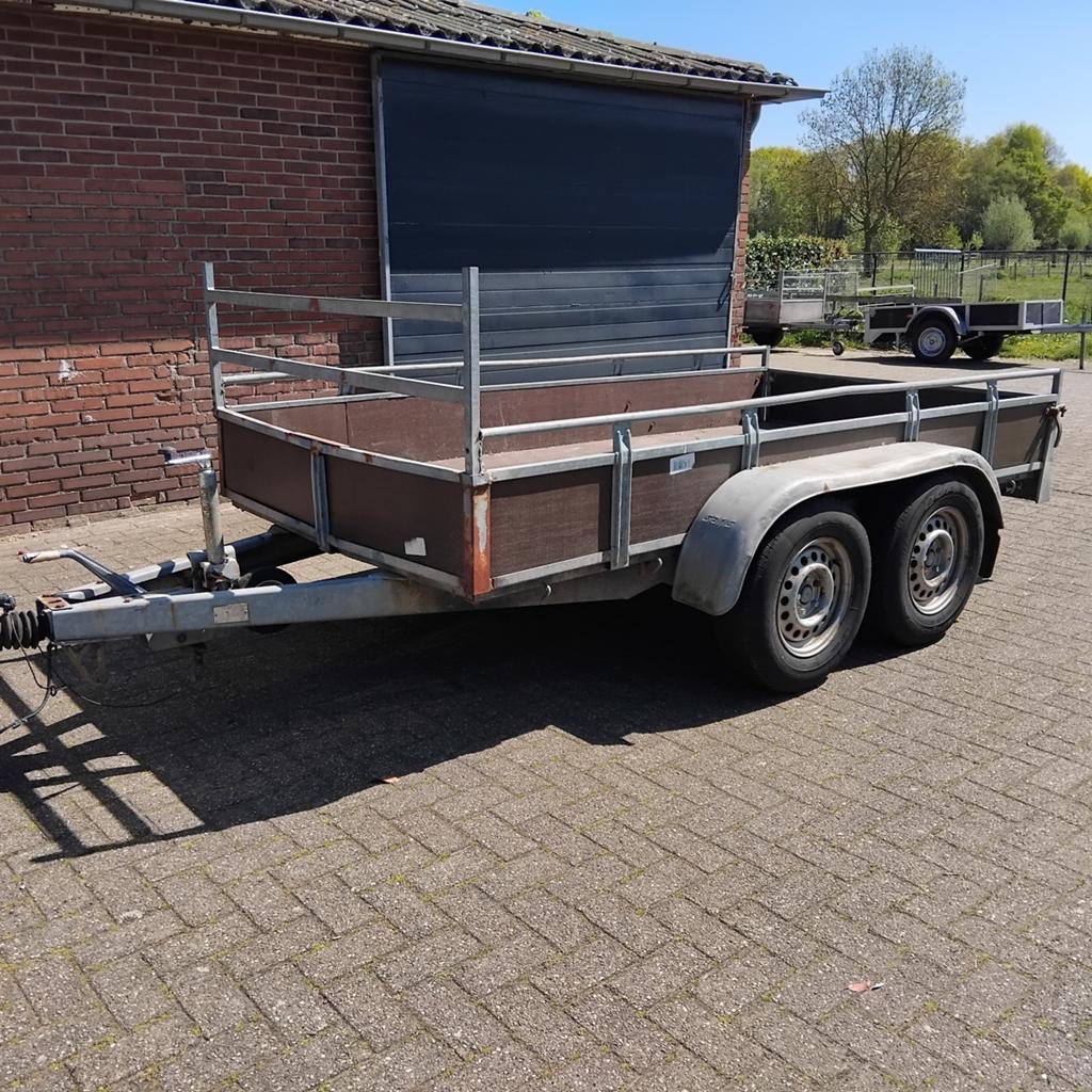 Grote aanhanger.  Tandemasser.  Geen kenteken.  150x305, Ophalen, Gebruikt