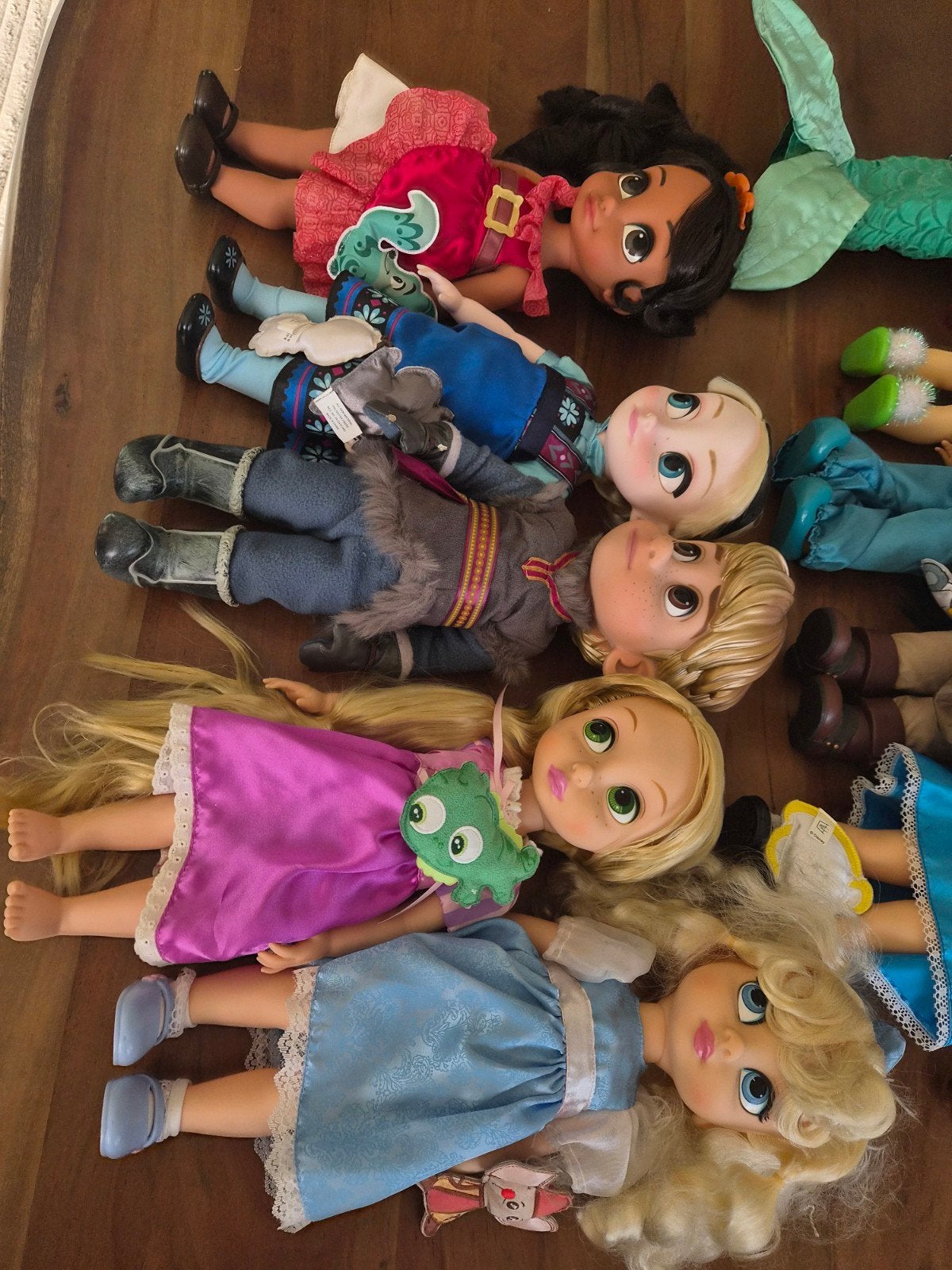 Grote collectie Disney animators  prinsessen en figuren popp, Ophalen of Verzenden, Overige figuren, Zo goed als nieuw, Overige typen