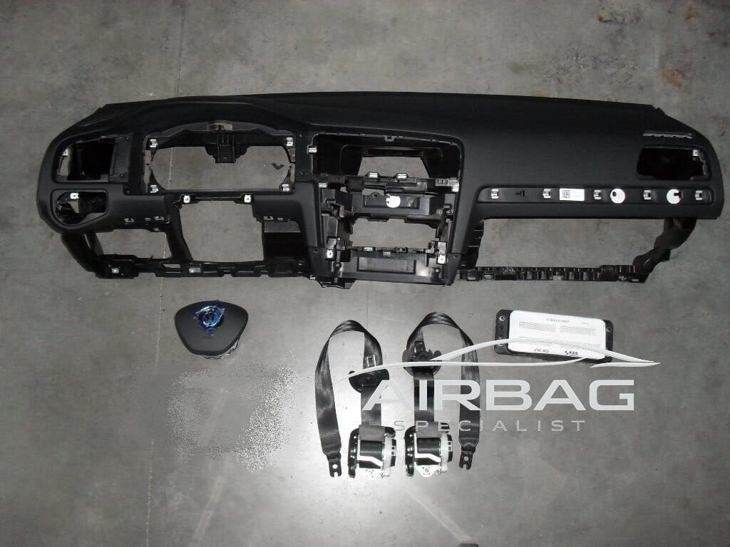 Airbag set dashboard gordels VW Golf VII 7,GTI,GTD  2012-201, Auto-onderdelen, Gebruikt, -, Volkswagen, -