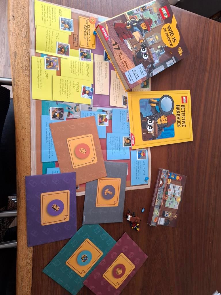 Lego detective spel, Kinderen en Baby's, Speelgoed | Duplo en Lego, Ophalen of Verzenden, Zo goed als nieuw, Complete set, Lego