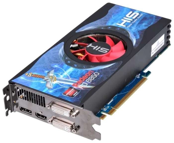 HD6850 (XFX en HIS), Computers en Software, Videokaarten, Gebruikt, HDMI, Ophalen of Verzenden, GDDR5