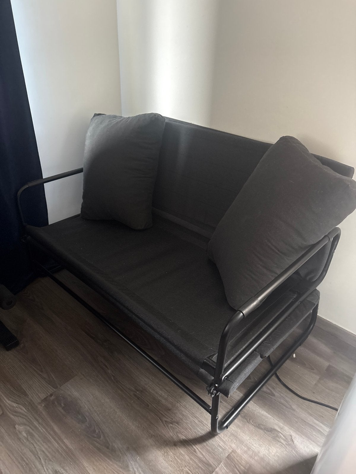 Ikea tweepersoons bank - Goedkoop en comfortabel, Gebruikt, Tweepersoons, 75 tot 100 cm, Ophalen of Verzenden
