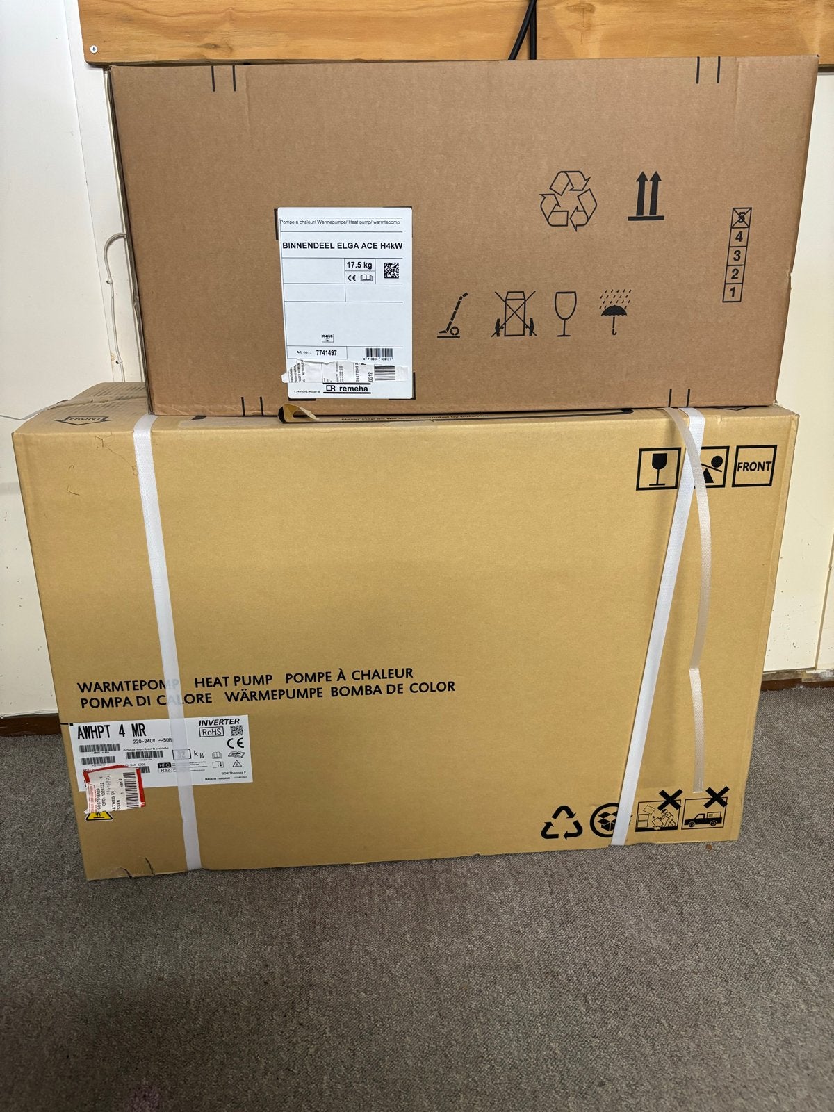 Remeha Elga Ace 4kW Hybride Warmtepomp (Nieuw), Ophalen, Overige typen, Nieuw, 60 tot 150 cm