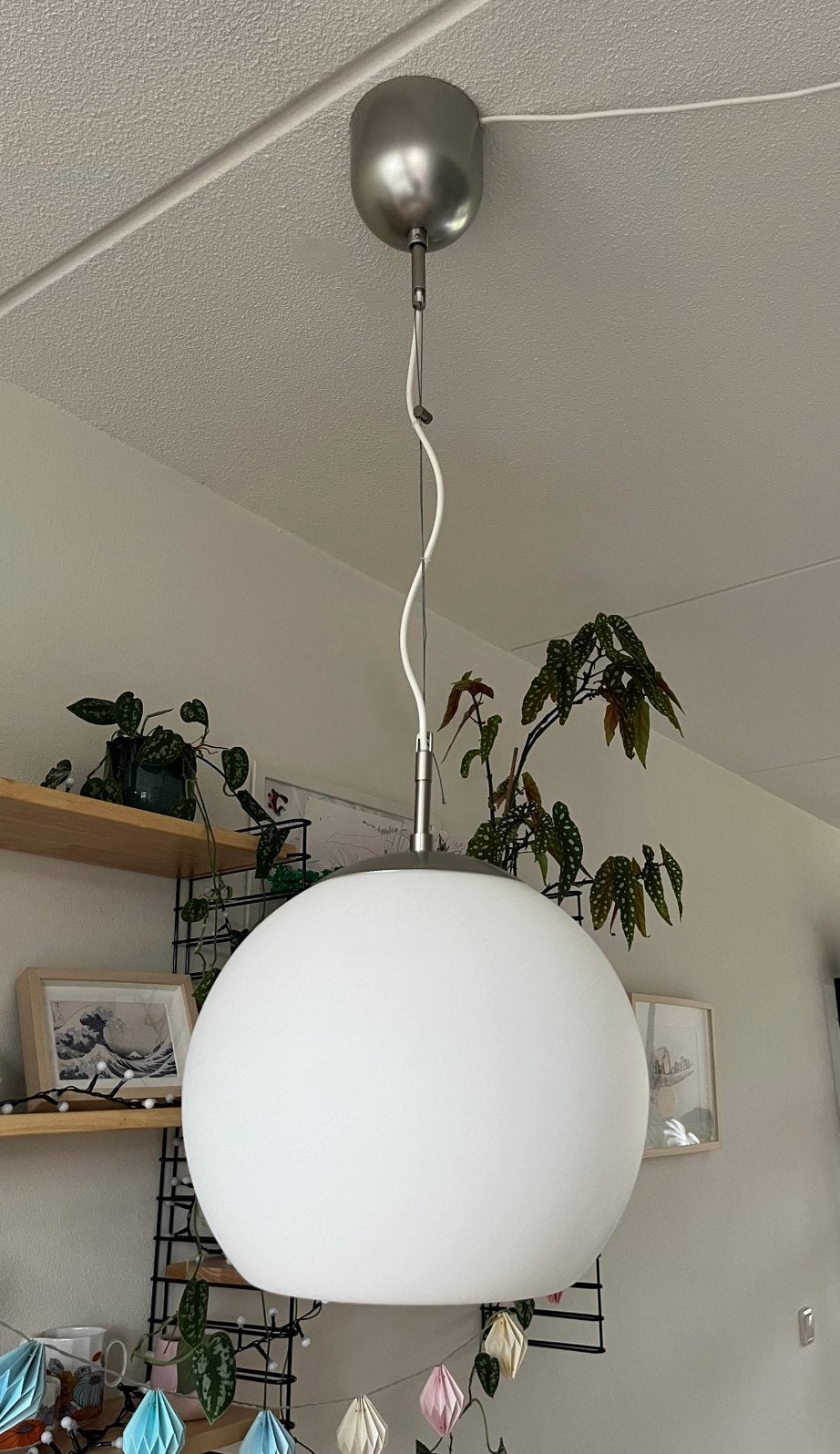 Ikea Minut lamp, Ophalen of Verzenden, Zo goed als nieuw, Glas