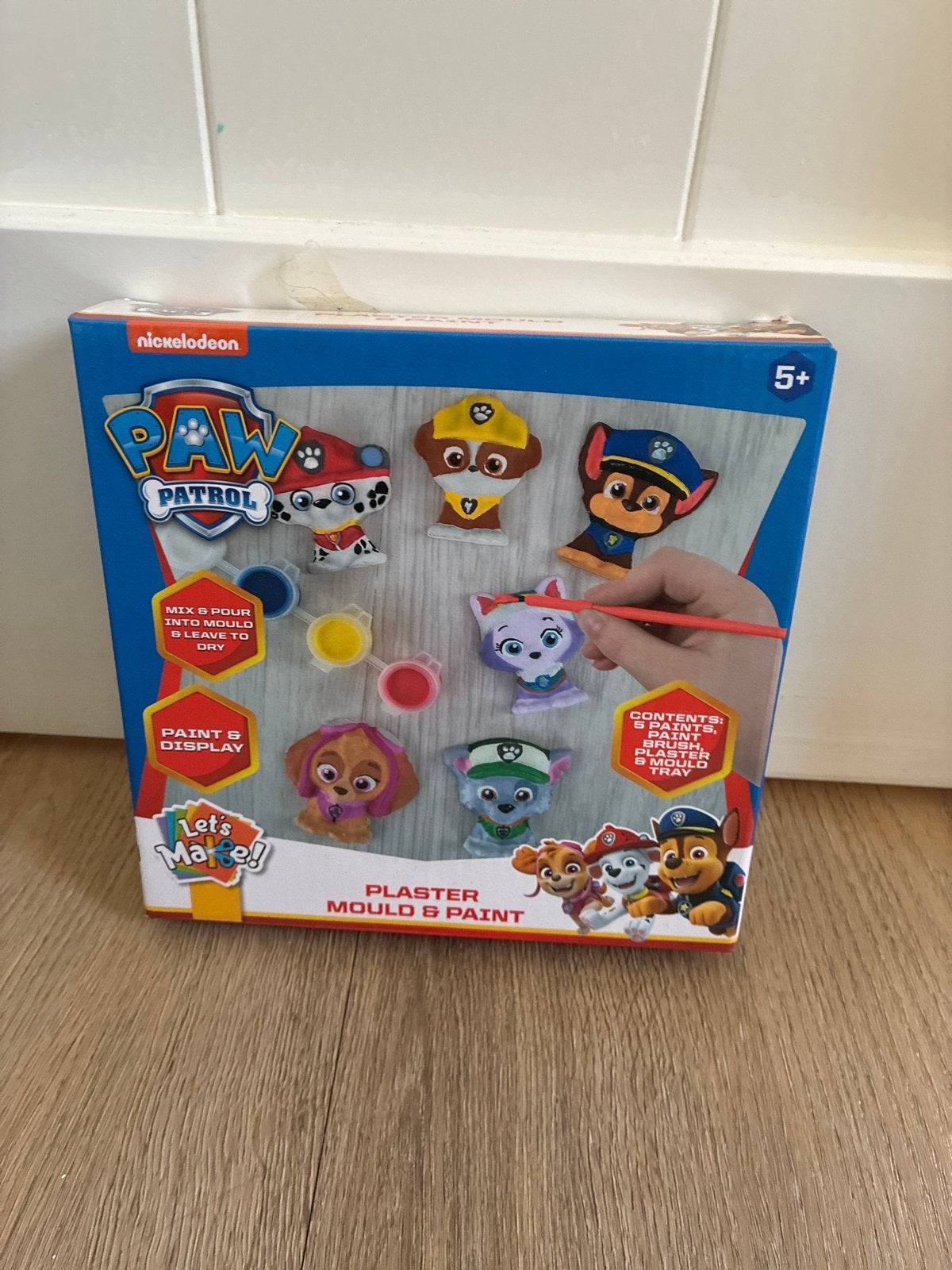 Paw Patrol Gipsfiguren Maken & Verven - Nieuw in Doos, Kinderen en Baby's, Speelgoed | Educatief en Creatief, Ophalen of Verzenden