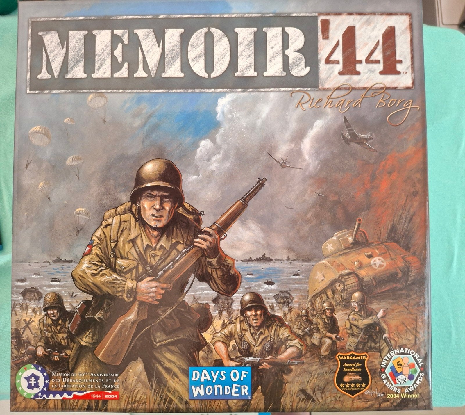 Memoir '44 starter set, Ophalen of Verzenden, Zo goed als nieuw, Overige soorten