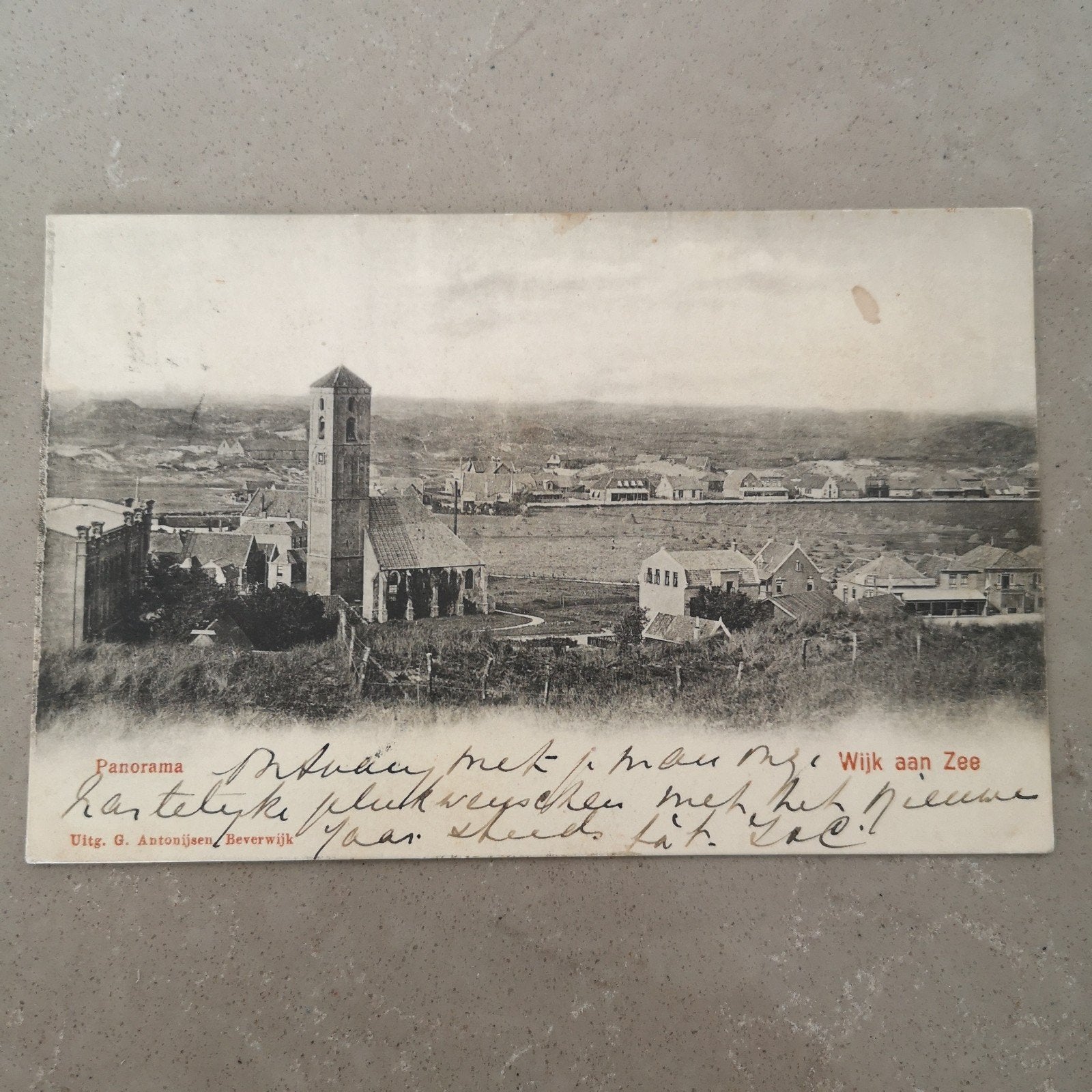 Wijk aan Zee (NH) Panorama 1906, Verzenden, Voor 1920, Noord-Holland