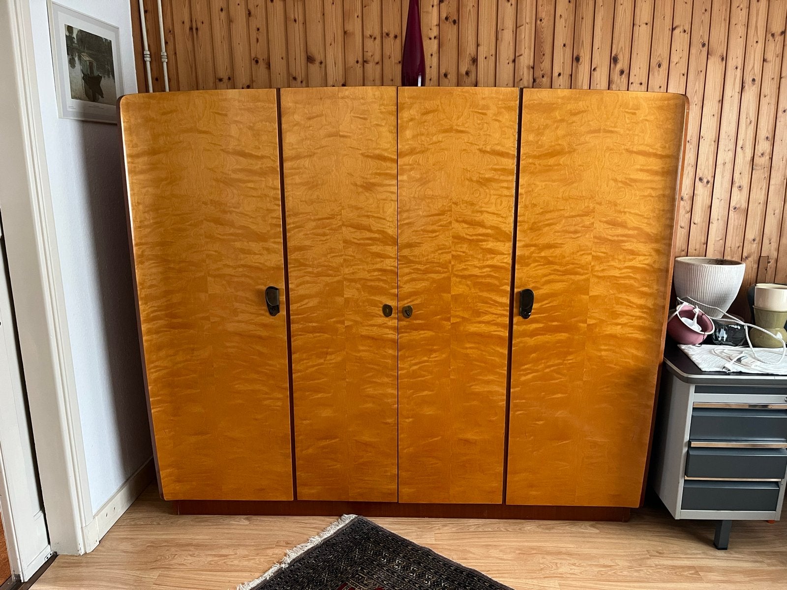 Vintage jaren '50 Mid-Century Slaapkamer Set, Ophalen