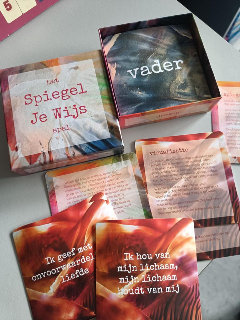 Het Spiegel Je Wijs Spel - Zelfreflectie Kaartspel, Onbekend, Spiritualiteit algemeen, Overige typen, Ophalen of Verzenden