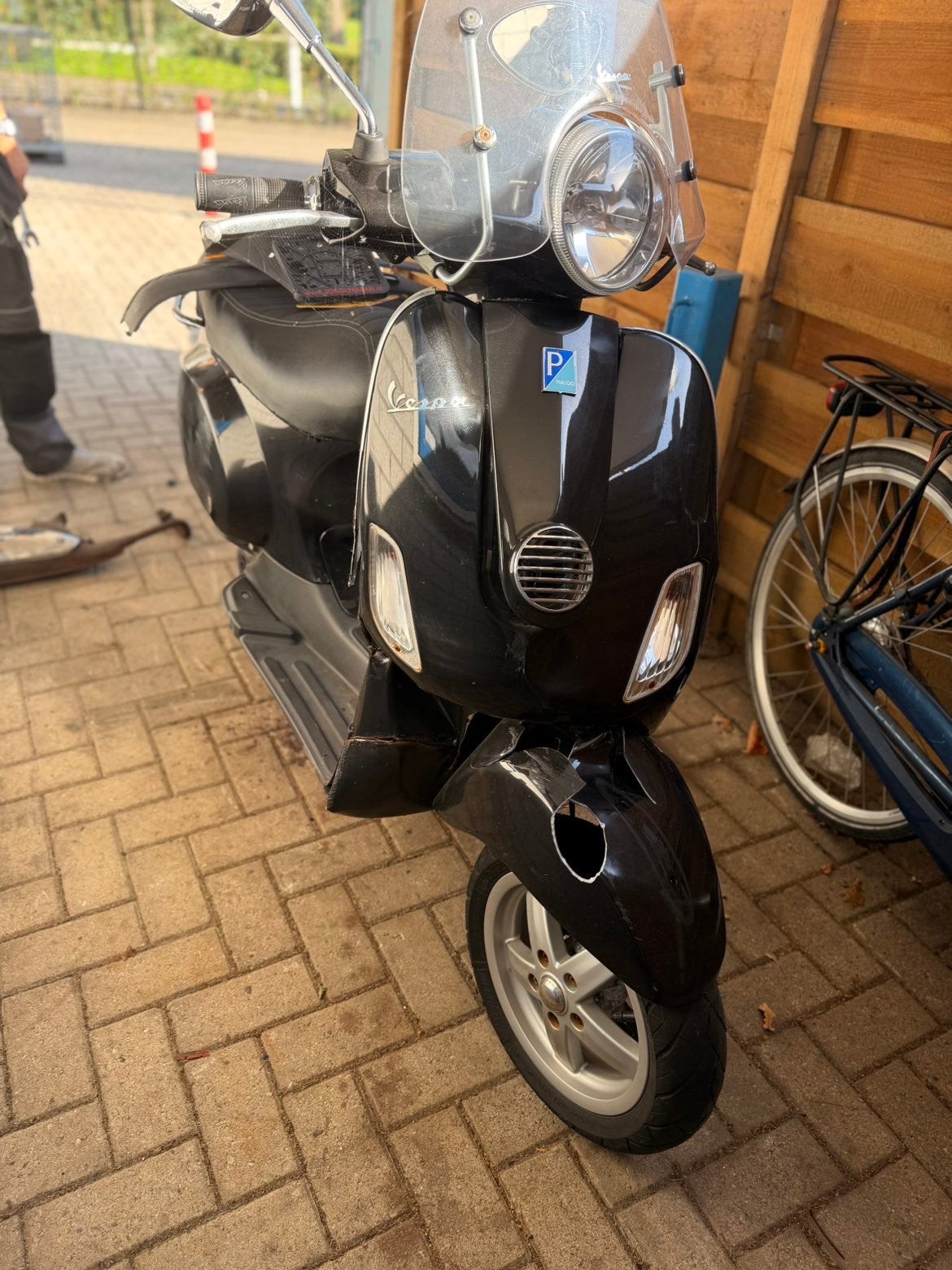 Schade vespa wok, Ophalen of Verzenden, Gebruikt, Benzine, Vespa