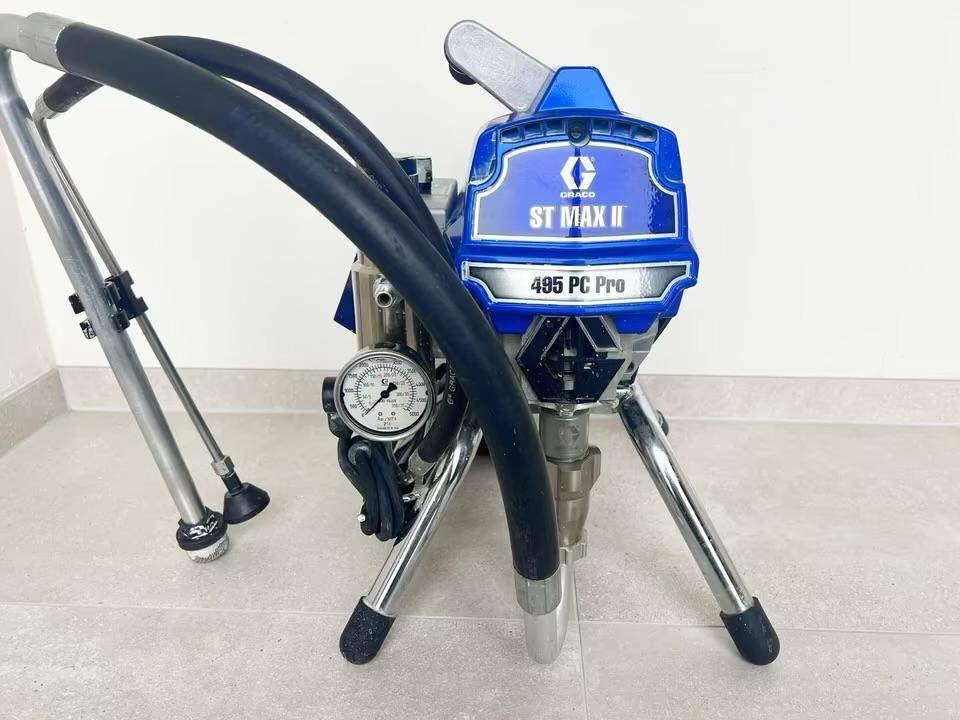 Graco 495 PC PRO airless spuitmachine Bouwjaar 2026!., Ophalen, Zo goed als nieuw
