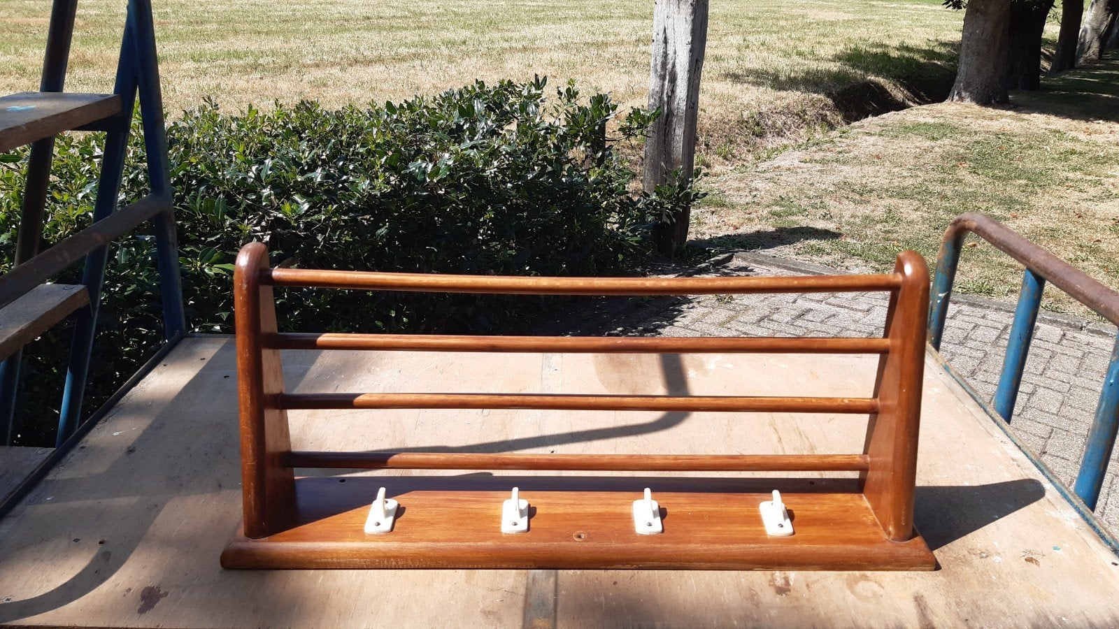 Vintage Houten Piet Zwart Bruinzeel Pannenrek, Antiek en Kunst, Ophalen