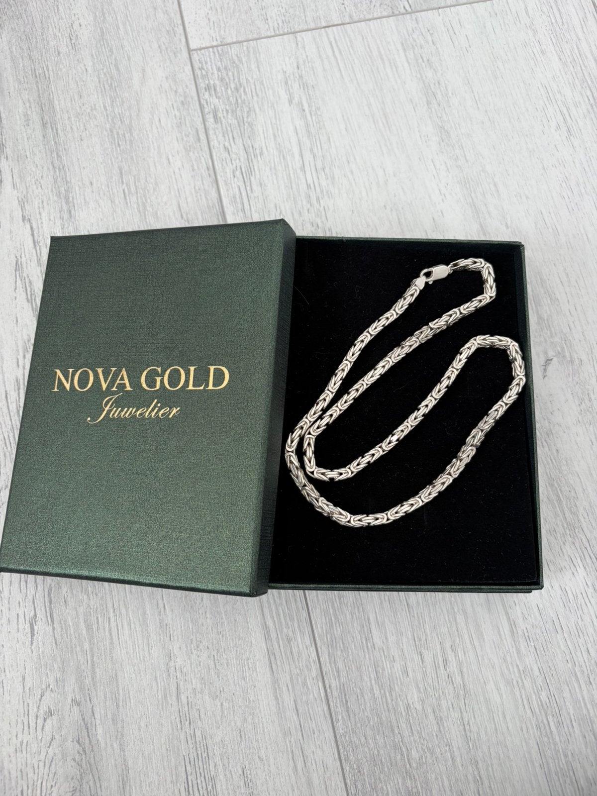 Zilveren ketting 925 heren, Sieraden, Tassen en Uiterlijk, Kettingen, Ophalen of Verzenden, Zo goed als nieuw, Zilver