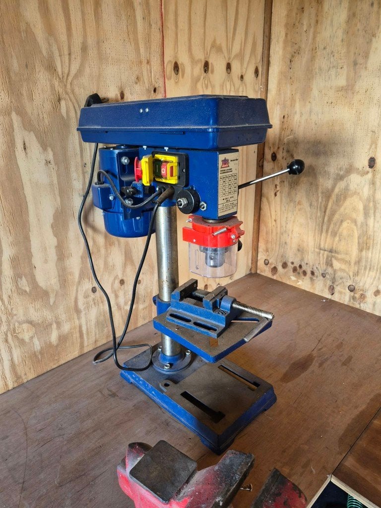 Kolomboormachine Top Craft TBD-500/2005 met afscherming, Ophalen of Verzenden, Gebruikt, 400 tot 600 watt, Kolomboormachine