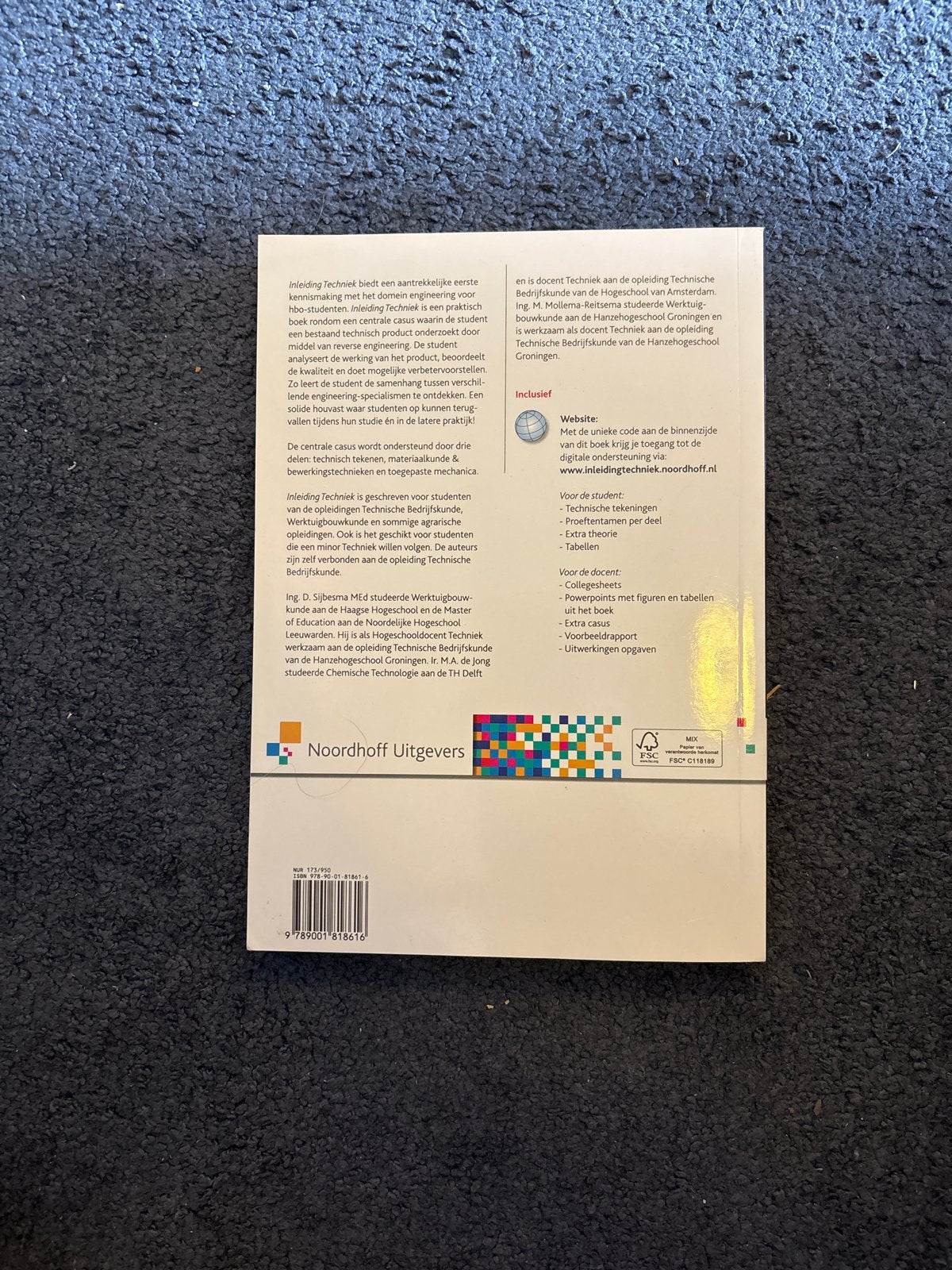 Inleiding Techniek - Studieboek HBO/WO, Boeken, Ophalen of Verzenden, Beta, Zo goed als nieuw, HBO