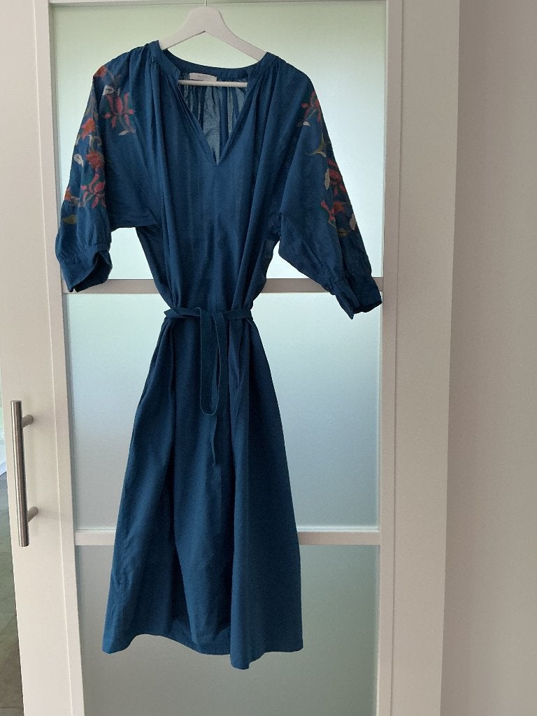 Jurk By-Bar maat 42/44, Blauw, Maat 42/44 (L), Ophalen of Verzenden, By-Bar