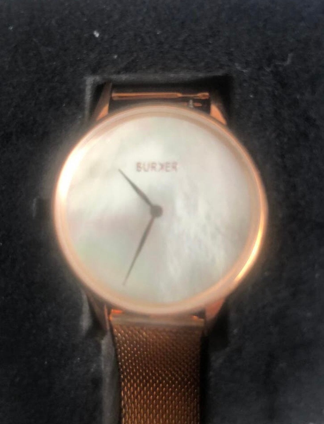 Burker Lina Roségoud Horloge - nieuw, Overige merken, Staal, Polshorloge, Ophalen of Verzenden