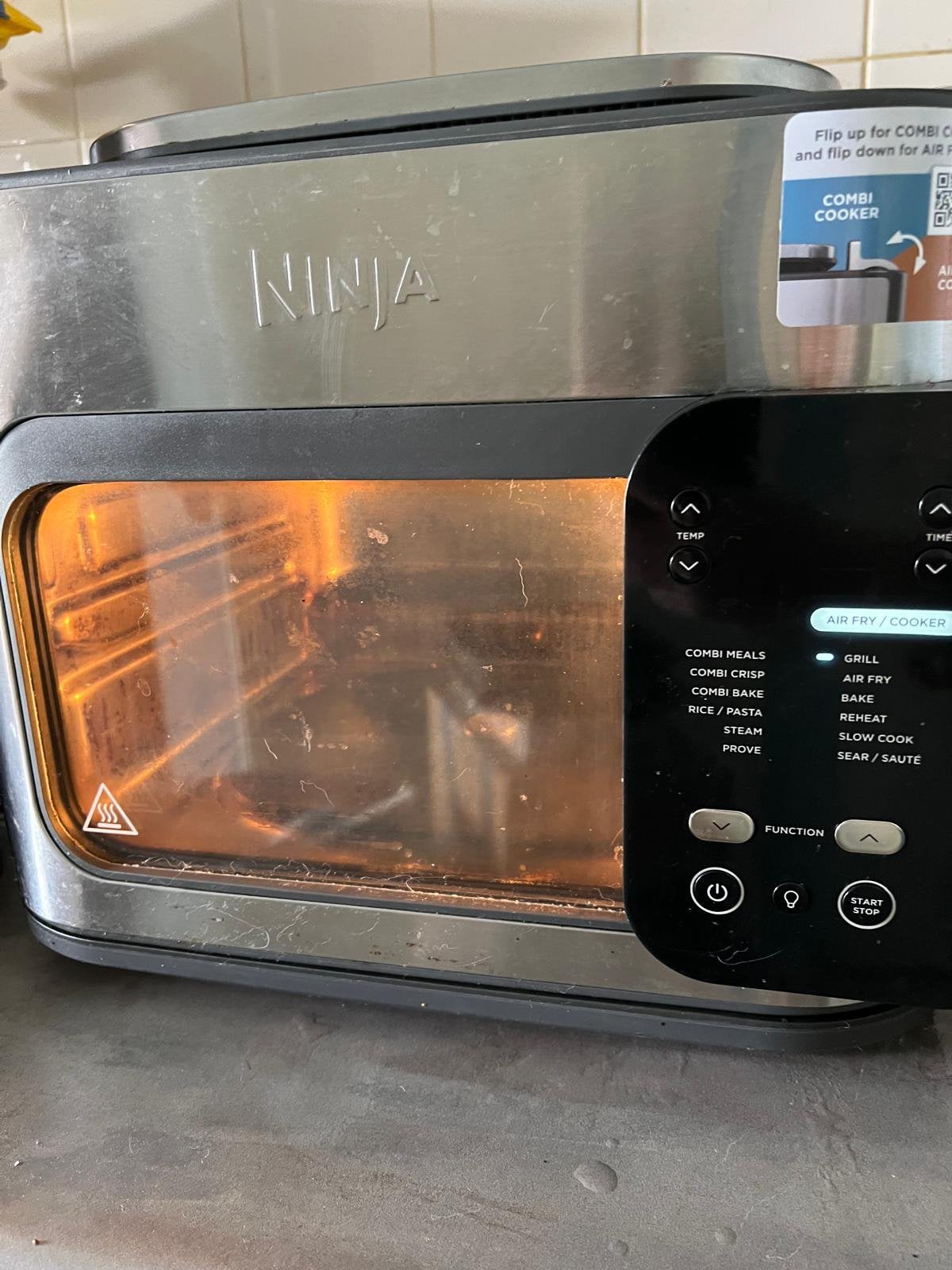 Ninja Combi 12‑in‑1 Multicooker / Oven / Airfryer – 12,5 L, Ophalen of Verzenden, Gebruikt, Airfryer XXL