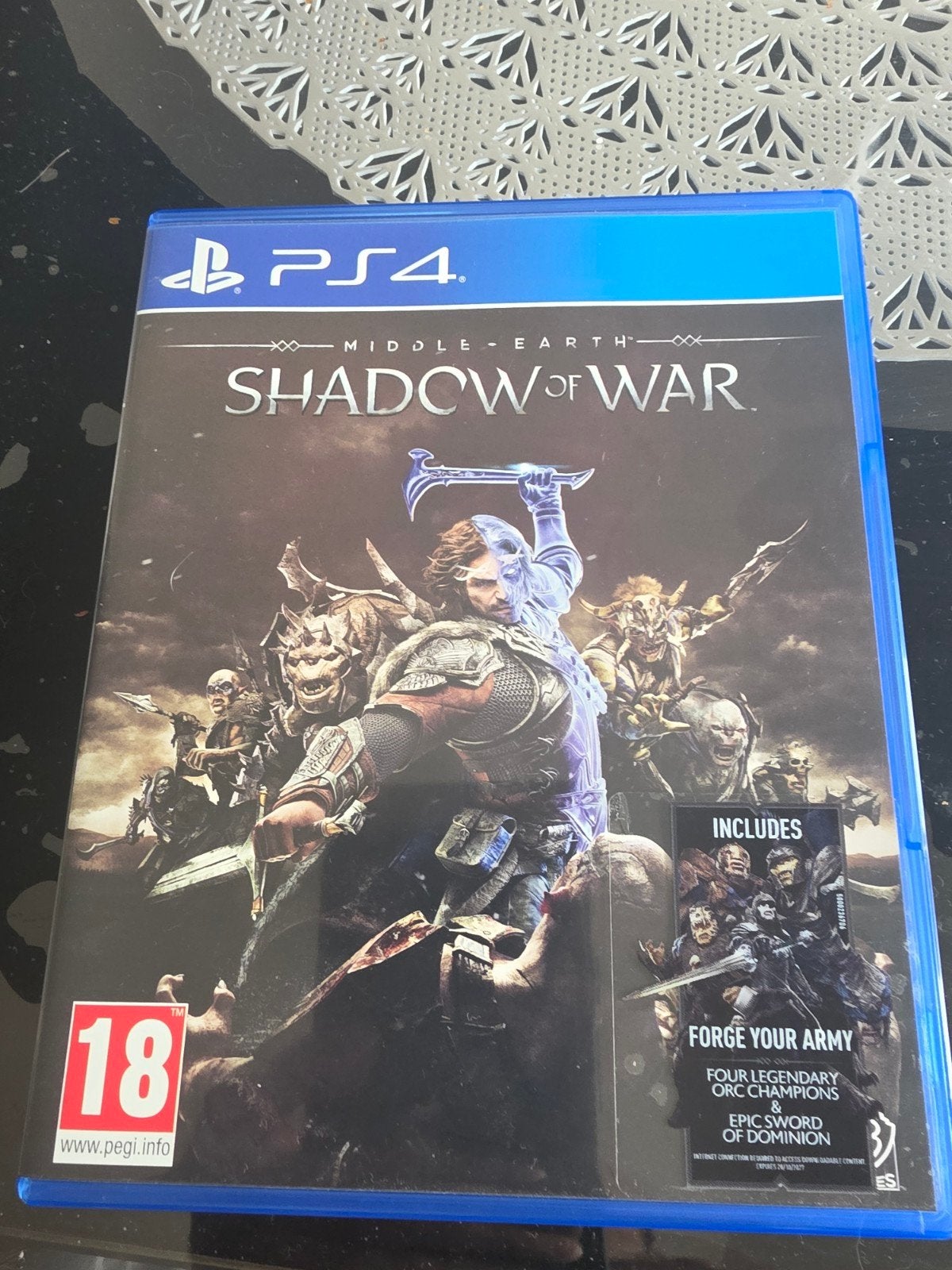 Middle-earth: Shadow of War (PS4), Spelcomputers en Games, Games | Sony PlayStation 4, Zo goed als nieuw, Avontuur en Actie, 1 speler