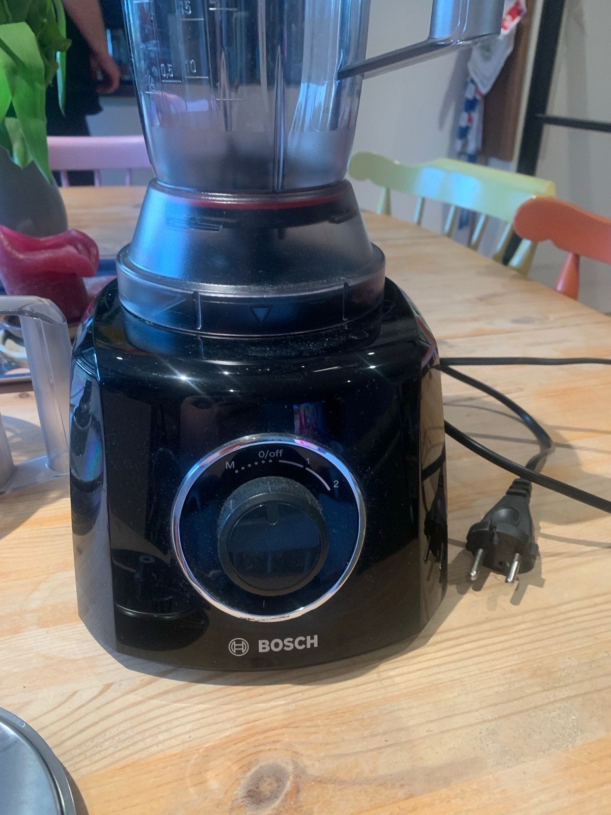 Bosch Blender met foodprocessor opzetstuk, Witgoed en Apparatuur, Blenders, Ophalen, Gebruikt, Blender