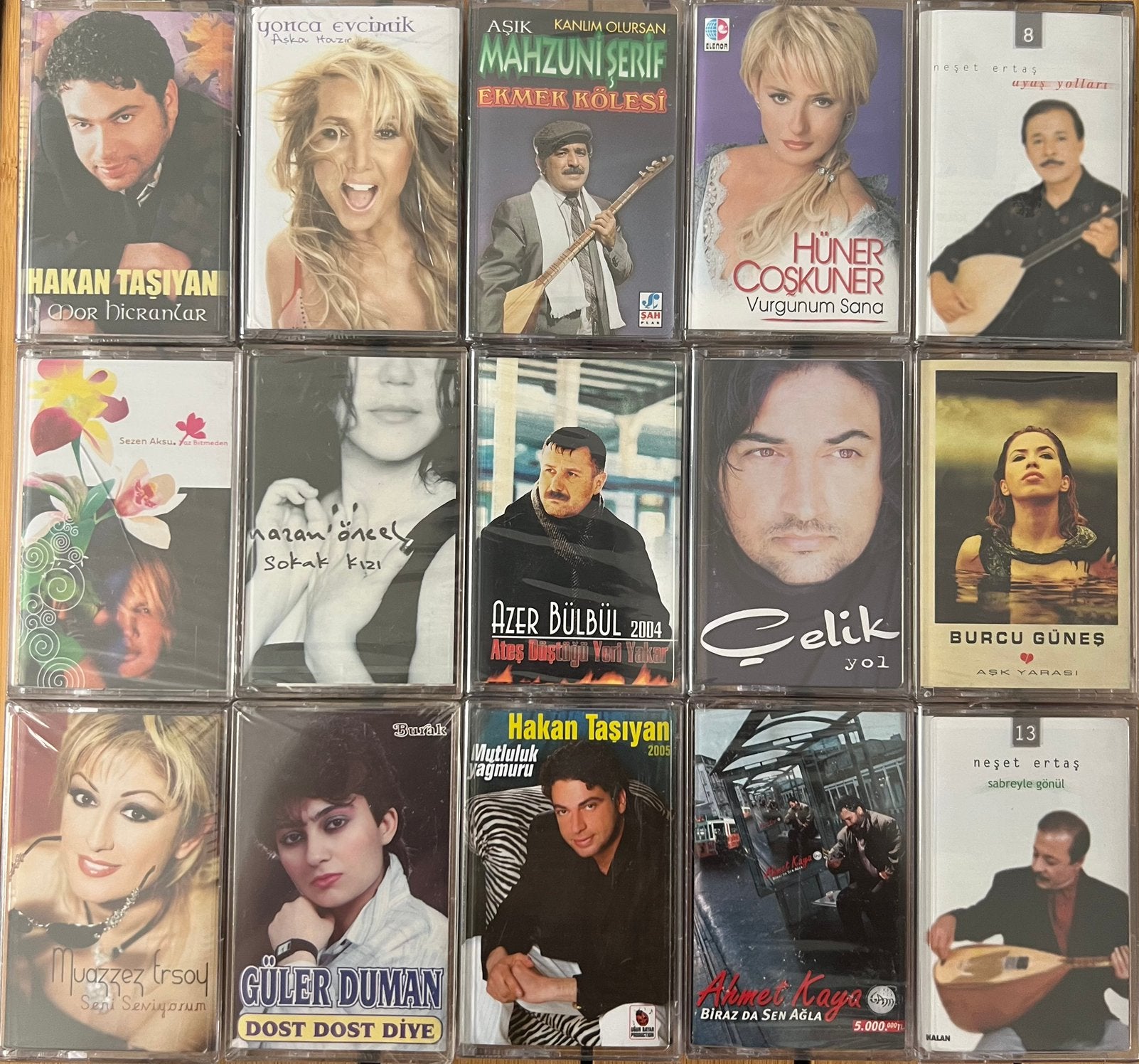 Turkse Cassettes origineel verpakking per stuk €15 Euro!, Verzamelalbums, Ophalen of Verzenden, Origineel, Met bewaardoos, rek of koffer