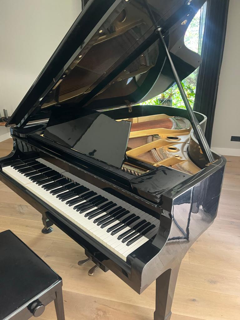 Prachtige Yamaha G3 Vleugel - Hoogglans Zwart, Muziek en Instrumenten, Piano's, Gebruikt, Vleugel, Zwart, Hoogglans, Ophalen