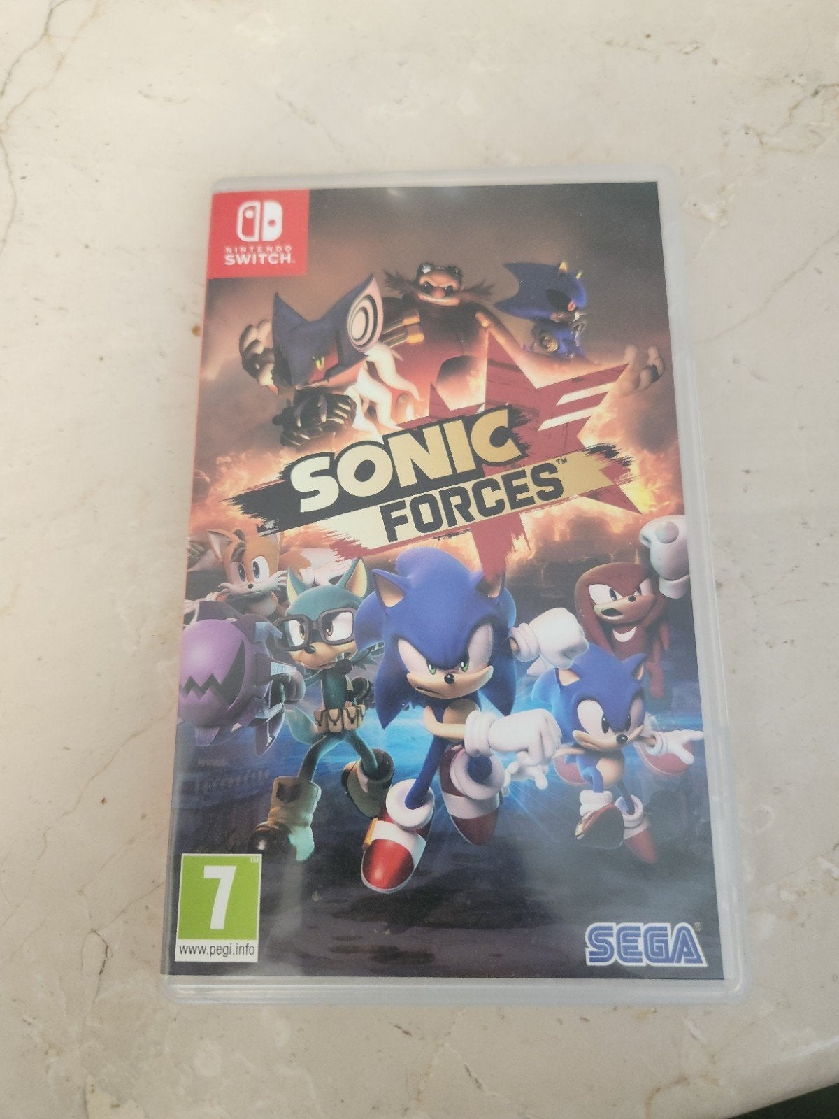 Sonic Forces Nintendo Switch - Zo goed als nieuw, Spelcomputers en Games, Games | Nintendo Switch, Avontuur en Actie, 1 speler