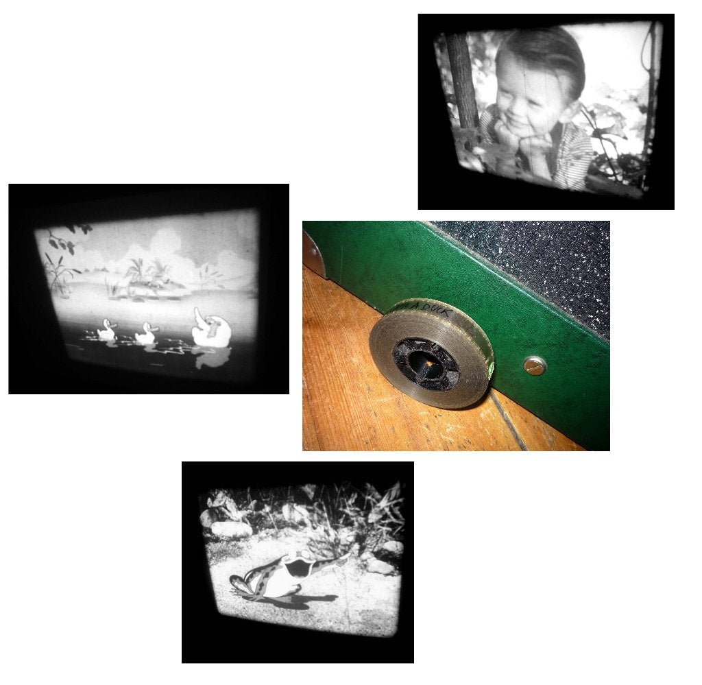 16mm film "and along came a duck" - silent cartoon, Audio, Tv en Foto, Ophalen of Verzenden, 16mm film
