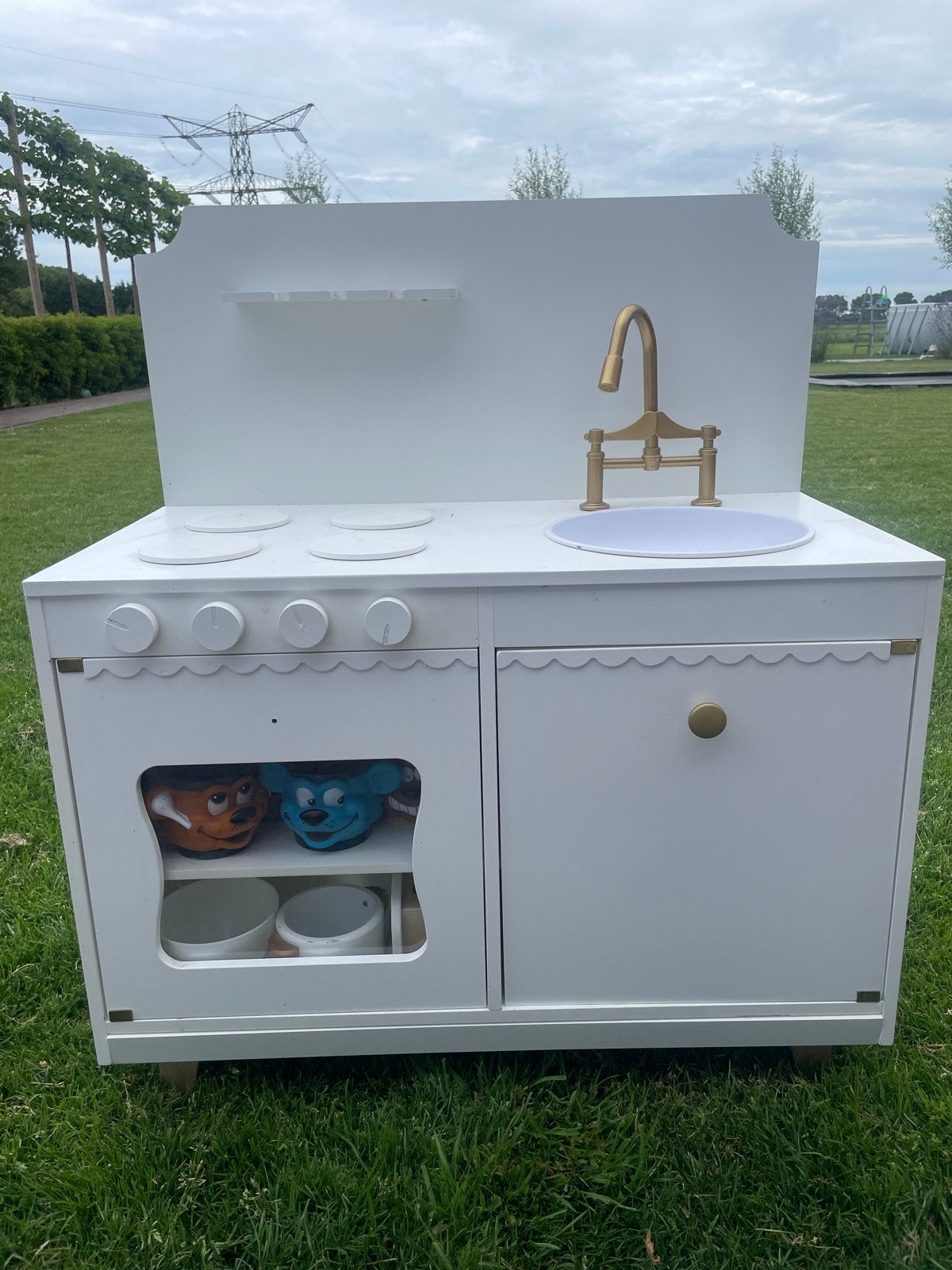 Leuke Petit Amelit speelkeuken, Kinderen en Baby's, Speelgoed | Speelkeukens, Gebruikt, Speelkeuken, Hout, Ophalen