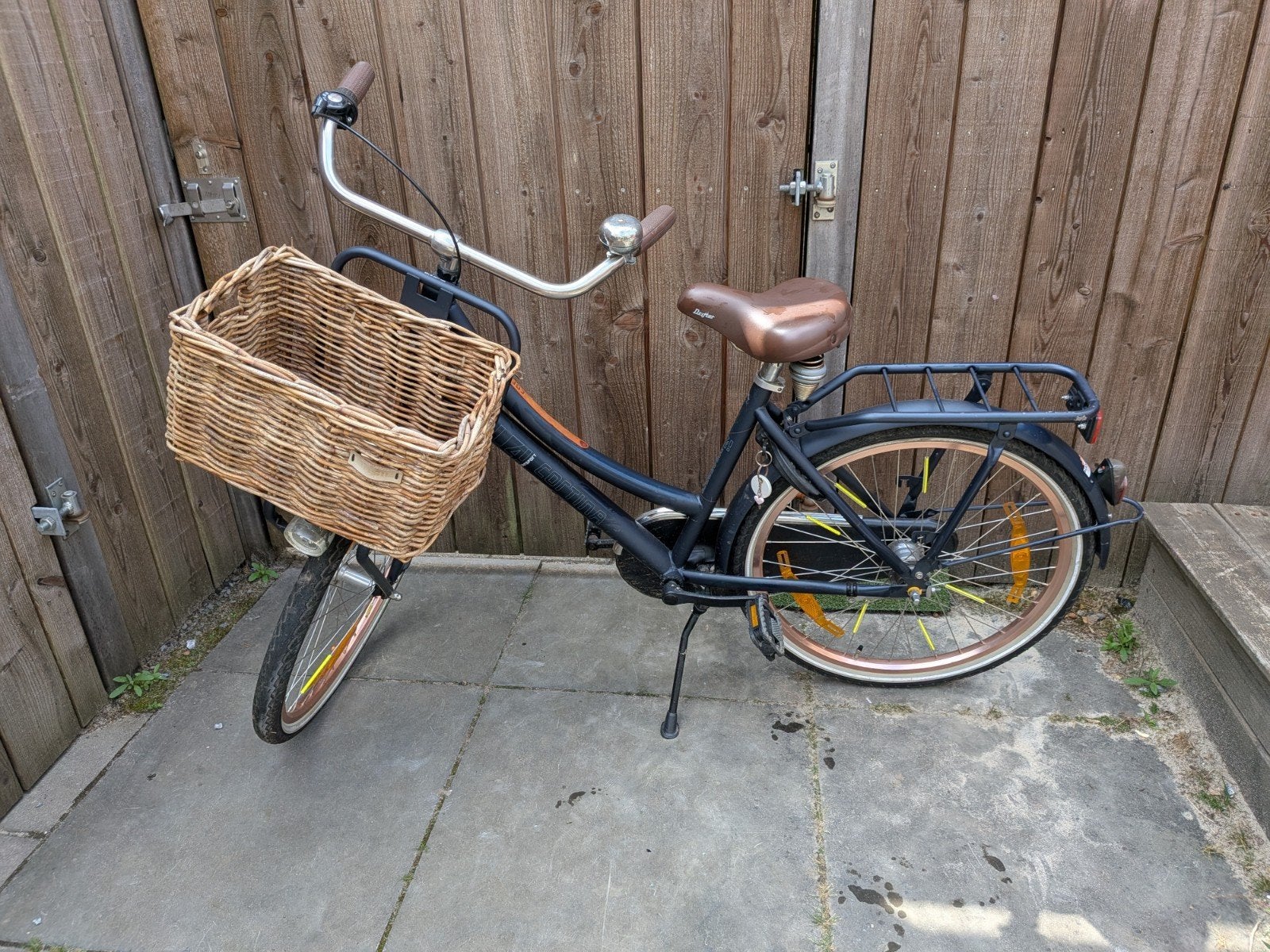 Cortina U4 Transportfiets 24 inch met 3 versnellingen, Overige merken, Terugtraprem, Gebruikt, Versnellingen